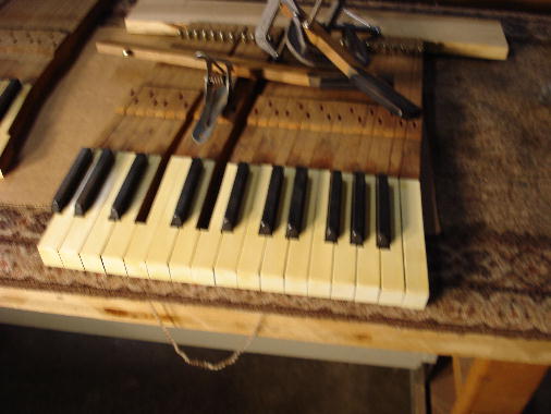 58 - Keys cleaned & buffed 58 - Keys cleaned & buffed